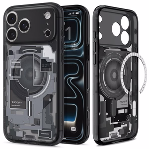 Spigen Ultra Hybrid MagSafe Zero One ümbris iPhone 18 Pro / 17 Pro jaoks, must