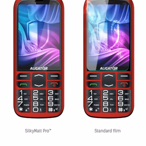Aligator A830 Senior – 3mk Silky Matt Pro telefoni ekraanikaitse