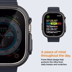 Spigen Thin Fit чехол для Apple Watch Ultra (49mm) - чёрный