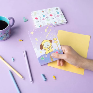 BT21 CHIMMY A6 märkmike komplekt, 3 tk