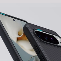 Nillkin Super Frosted Shield Pro Magnetic Ümbris jaoks Google Pixel 10/10 Pro Ühildub MagSafe - Must