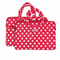 Wonder Briefcase Laptop 15-16 inches punane polka-dot