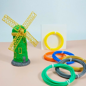 3D-pliiatsi filament 36m - komplekt (3m x 12 värvi)