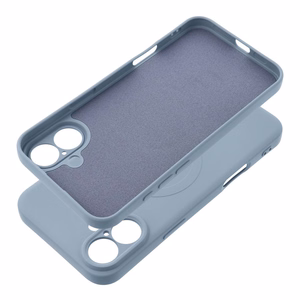SILICONE MAG ÜMBRIS compatible with MagSafe jaoks SAMSUNG S25 Edge helesinine