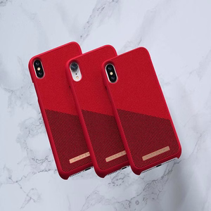Nordic Elements Saeson Freja ümbris seadmele iPhone XS Max, punane