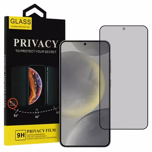 Privacy Glass karastatud klaas Samsung GALAXY S24, must