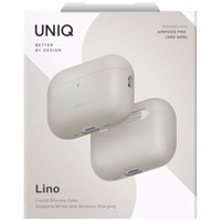 Uniq Lino Silicone Ümbris jaoks AirPods Pro - Beige