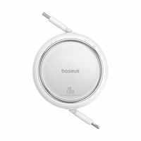 Baseus Free2Pull Kaabel Retractable USB-C / Lightning 20W 1m - valge