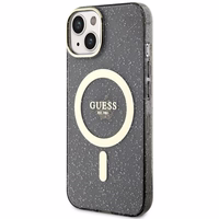 Guess GUHMP14MHCMCGK iPhone 14 Plus 6.7" must/must hardcase Glitter kuldne MagSafe