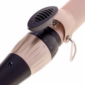 Adler AD 2118 – keraamiline lokitang, 32 mm, kuni 200 °C, 56 W, must/roosa