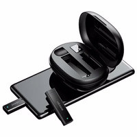 USAMS JUHTMEVABA REVÄÄRMIKROFON ENC 2.4G JUHTMEVABA LAVALIER MIKROFON USB-C ZB243MKF01 (US-ZB243)