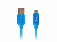 Lanberg USB 2.0 Micro-B (M) - A (M) kaabel 1.8m QC