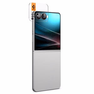 Spigen Optik Pro HD Glas.TR EZ Fit 2-pack Camera Protector for Samsung Galaxy Z Flip 7 - Black
