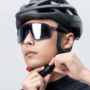 Rockbros HC-58BK-L Bike Helmet 58-61 cm - Black and Gray