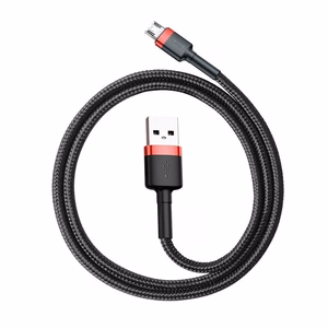 Baseus Cafule Micro USB cable 1.5A 2m (Punane+Must)