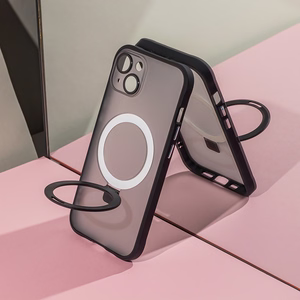 Mag Ring ümbris jaoks iPhone 15 Plus 6,7" must