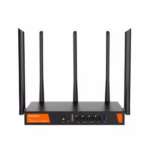 Tenda W30E AX3000 – kahesageduslik Wi-Fi 6 Gigabit juhtmeta ruuter, must