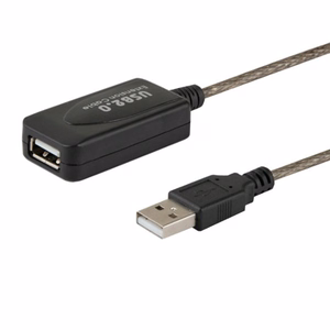 SAVIO CL-130 USB aktiivne pordipikendus 10m USB 2.0-A male USB 2.0-A female must