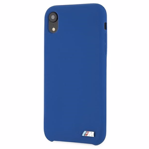 Силиконовый чехол BMW M Collection для iPhone Xr - синий