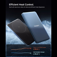 Spigen EA2205MQ Essential MagSafe 5000MAH 22.5W QI2 akupank - Navy sinine