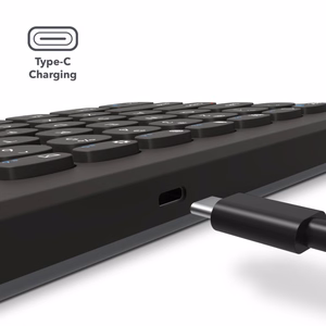 ZAGG Pro клавиатура 12 дюймов-Charcoal-UK (беспроводная зарядка на коврике)