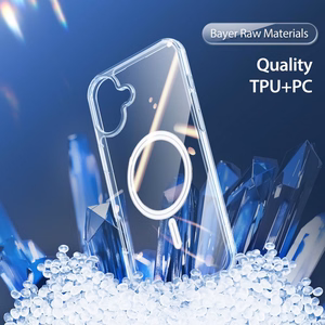 DUX DUCIS ümbris CLIN MAG compatible with MagSafe jaoks IPHONE 16 Plus läbipaistev