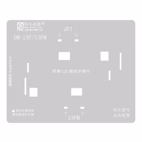 Ekraan IC Grinding Protection Stencil jaoks iPhone 13 Pro / 13 Pro Max