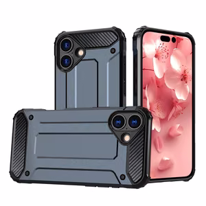 Hybrid Armor iPhone 16 Ümbris - Sinine