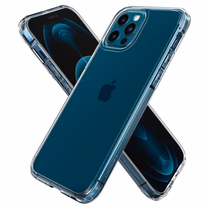 Spigen Ultra hübriidkate iPhone 12 / iPhone 12 Pro jaoks - läbipaistev
