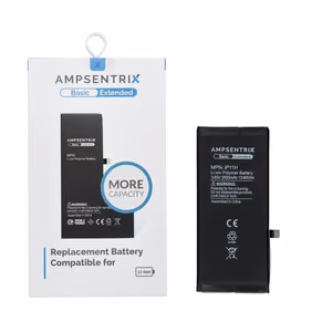 AmpSentrix Basic aku iPhone 11 jaoks (suure mahutavusega 3550 mAh)