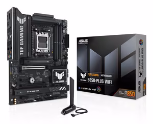 ASUS TUF GAMING B850-PLUS WIFI AMD B850 Socket AM5 ATX emaplaat