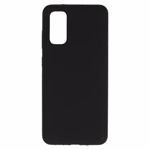 Силиконовый Lite чехол для Samsung Galaxy S20 чёрный
