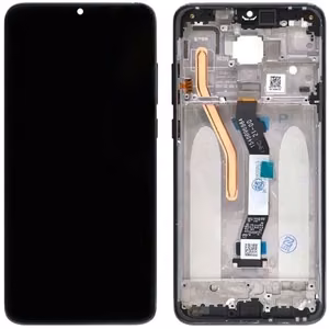LCD ekraan Xiaomi Redmi Note 8 Pro puuteekraaniga koos raamiga hall ORG