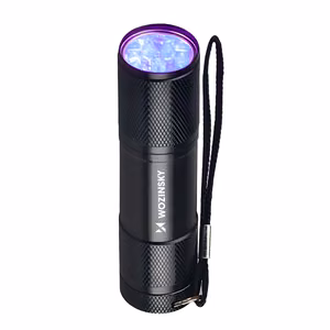 Wozinsky WLD-9L фонарь ультрафиолетовый, IP65, для обнаружения следов — чёрный