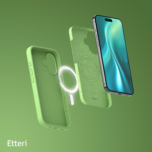 Etteri Silicone Mag ümbris iPhone 16 Plus 6,7" heleroheline