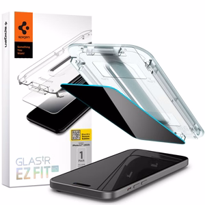 Spigen Glas.tR EZ Fit Privacy Karastatud klaas jaoks iPhone 15 Plus