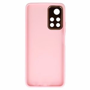 Tel Protect Luxury чехол для Xiaomi Redmi Note 11 5G/Note 11S 5G/Poco M4 Pro 5G светло-розовый