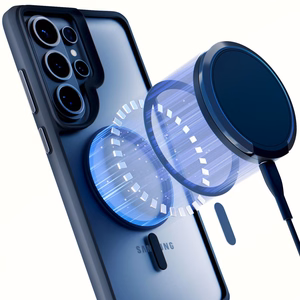 3mk Satin Armor MagCase for Samsung Galaxy S26 Ultra - läbipaistev must