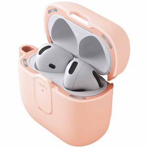 Uniq Clyde Lock Ümbris jaoks AirPods 4 - Roosa