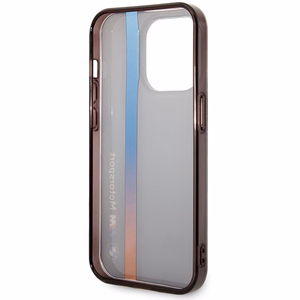 Ümbris BMW BMHCP14L22HVGV iPhone 14 Pro 6.1" must/must IML Tricolor Stripe