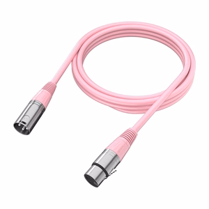 Fifine XLR L9C Cable, 180 cm (Pink)