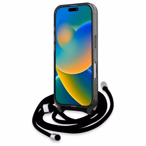 Karl Lagerfeld IML Crossbody Monogram Karl & Choupette Head MagSafe iPhone 16 Ümbris - must