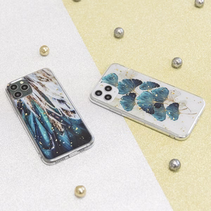 Gold Glam чехол Samsung Galaxy S21 листья