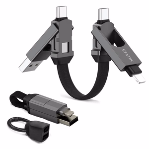 STATIK HexCharge Cable; Black