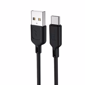 CABLE T-PHOX FAST TYPE-C 2.4A 1.2M BLACK