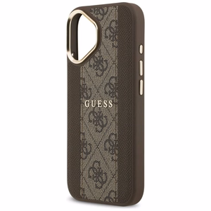 GUESS ümbris jaoks IPHONE 17 compatible with MagSafe GUHMP17SPG4SEMCW (PU W/ 4G Stripe) brown