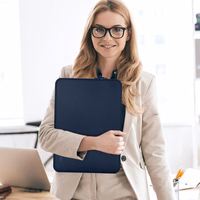 Tech-Protect Neoprene Laptop Ümbris 15-16" - tumesinine