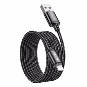 Kaabel USB A to Lightning Hoco 2,4A 2 m X89 must