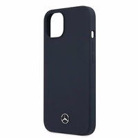 Mercedes Silicone Line ümbris iPhone 13 mini jaoks - mereväe sinine