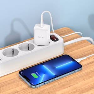 Laadija Hoco N27 20W USB-C valge